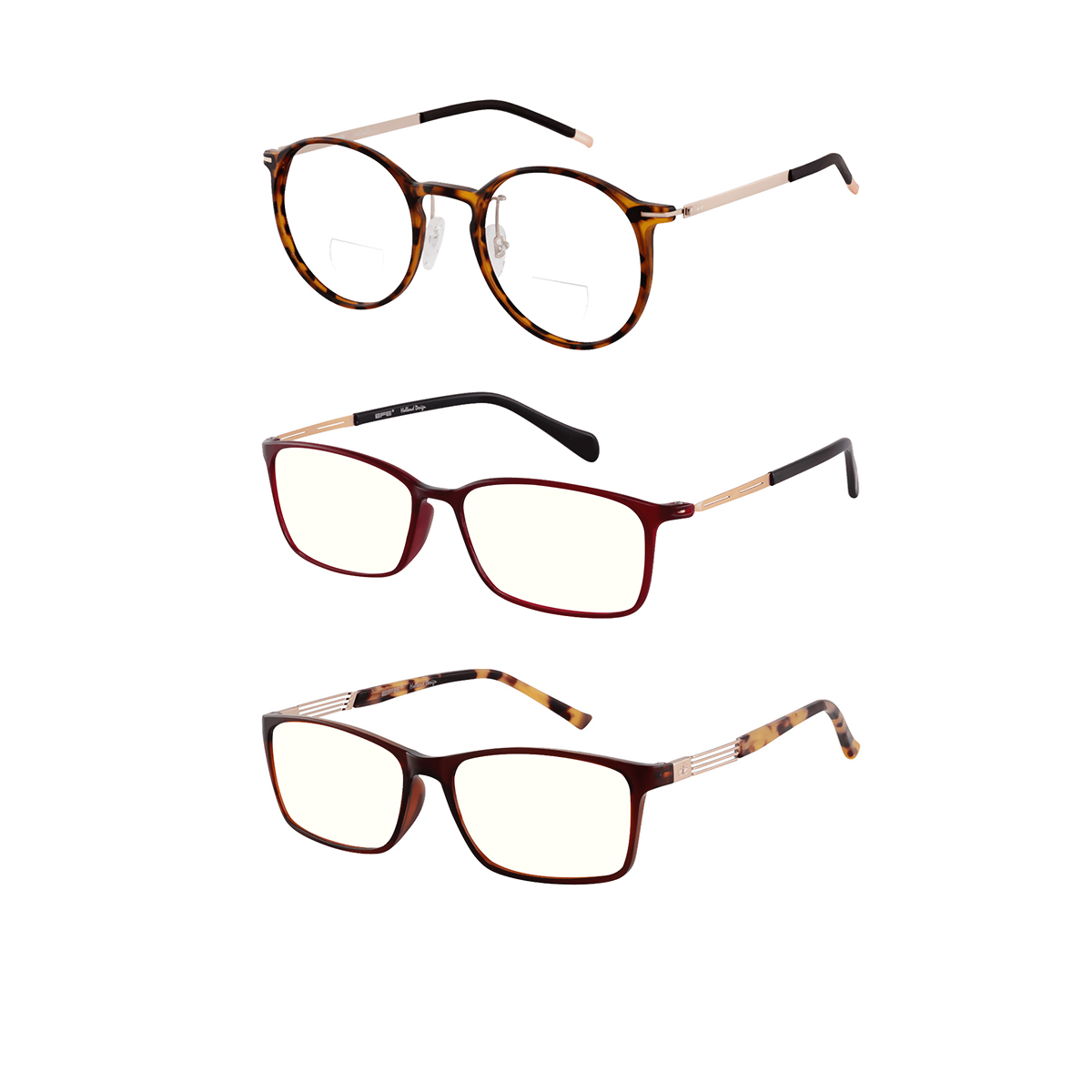 rectangle reading-glasses #324 - multicolor